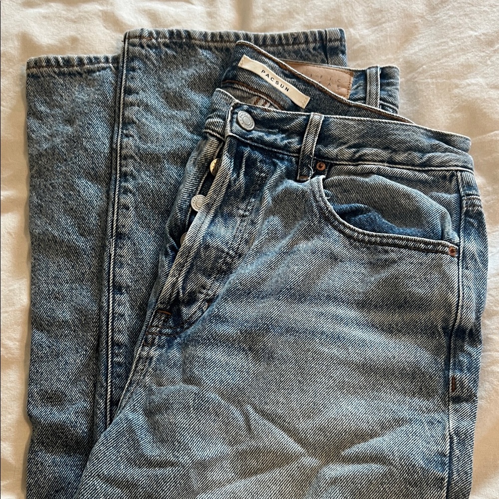 PacSun Light Blue Straight Leg Jeans
